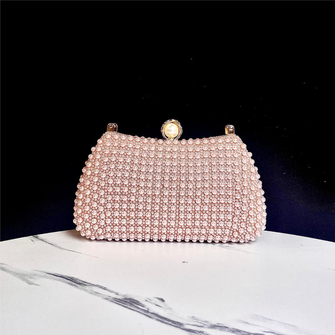 Pearl Beaded Evening Handbag