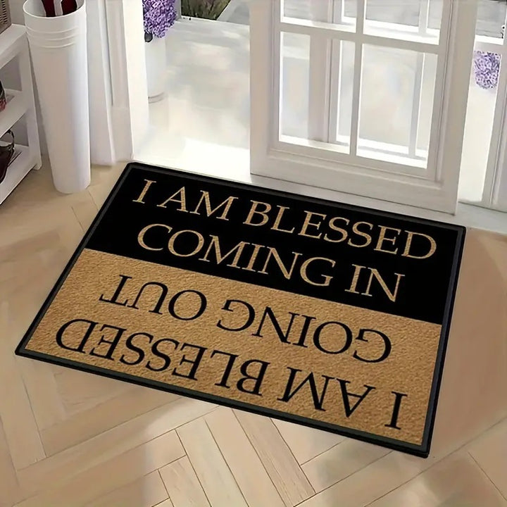 Welcome Warning Doormat Kalsten
