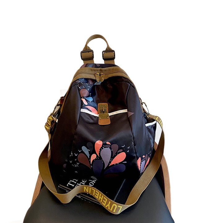 Artistic Floral Drawstring Backpack Kalsten