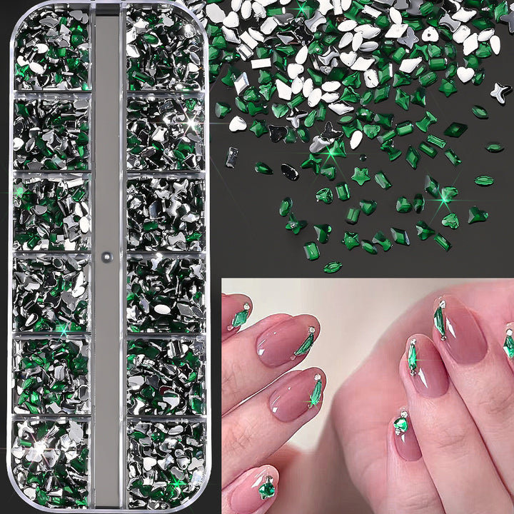 Nail Art Decorative Gemstone Set