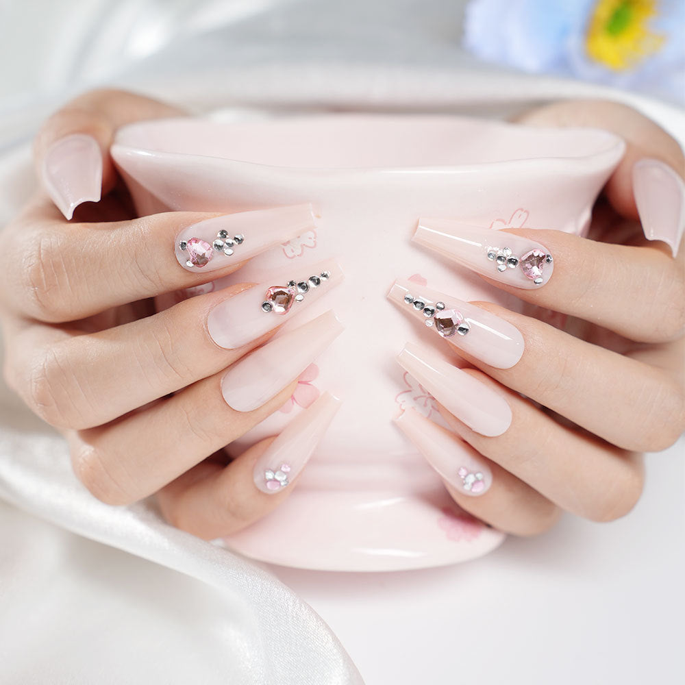 Decorative Stiletto Press-On Nails Kalsten