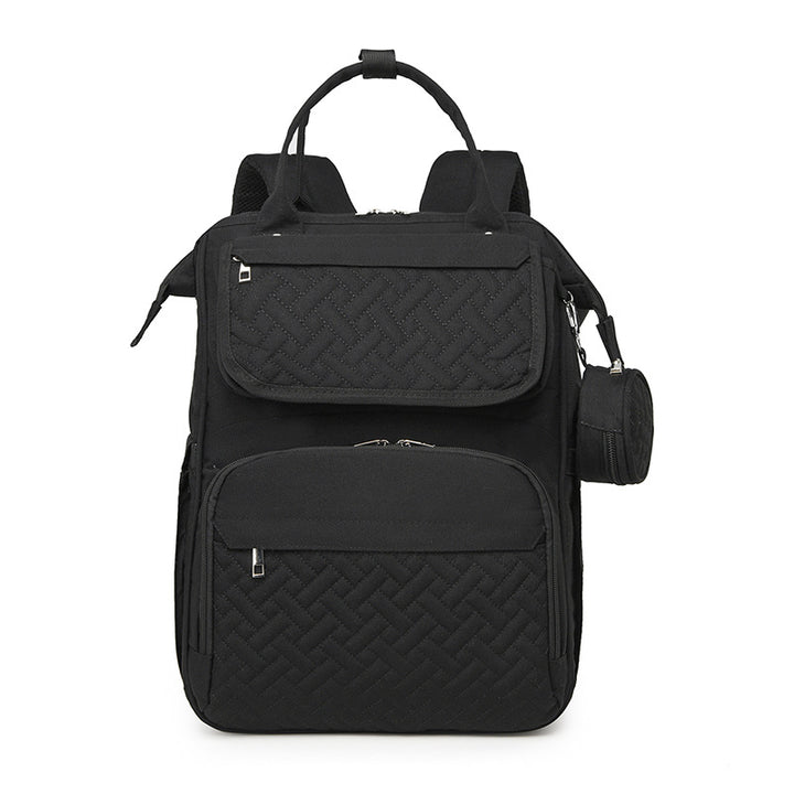 Multi-Functional Quilted Diaper and Travel Backpack Kalsten