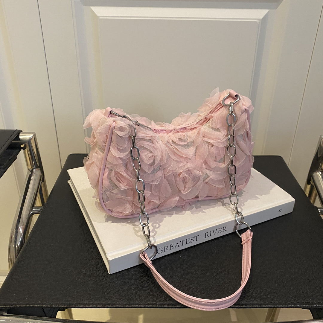 Floral Embellished Handbag Kalsten