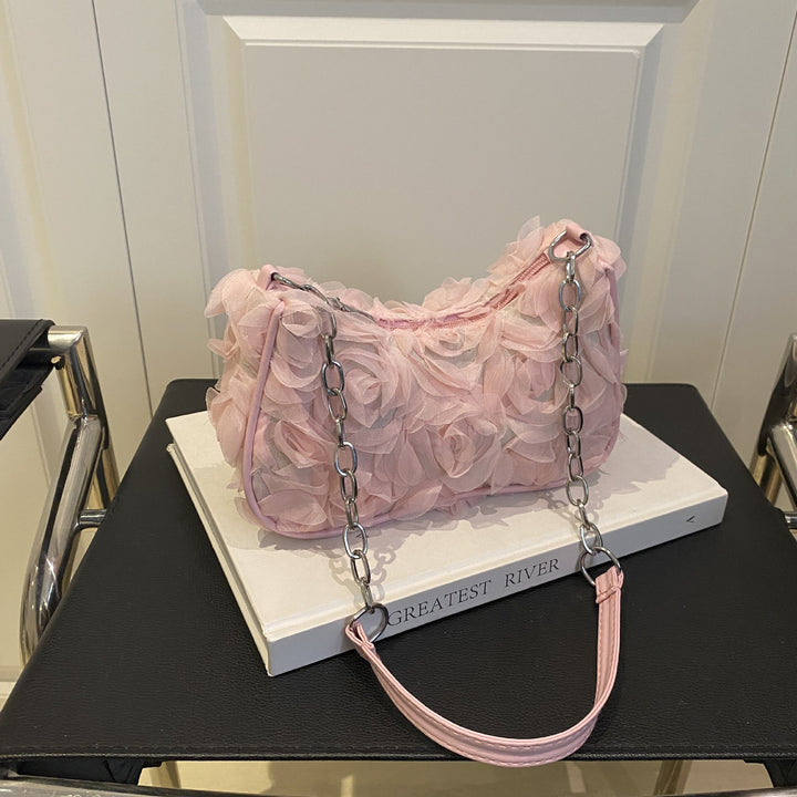 Floral Embellished Handbag Kalsten