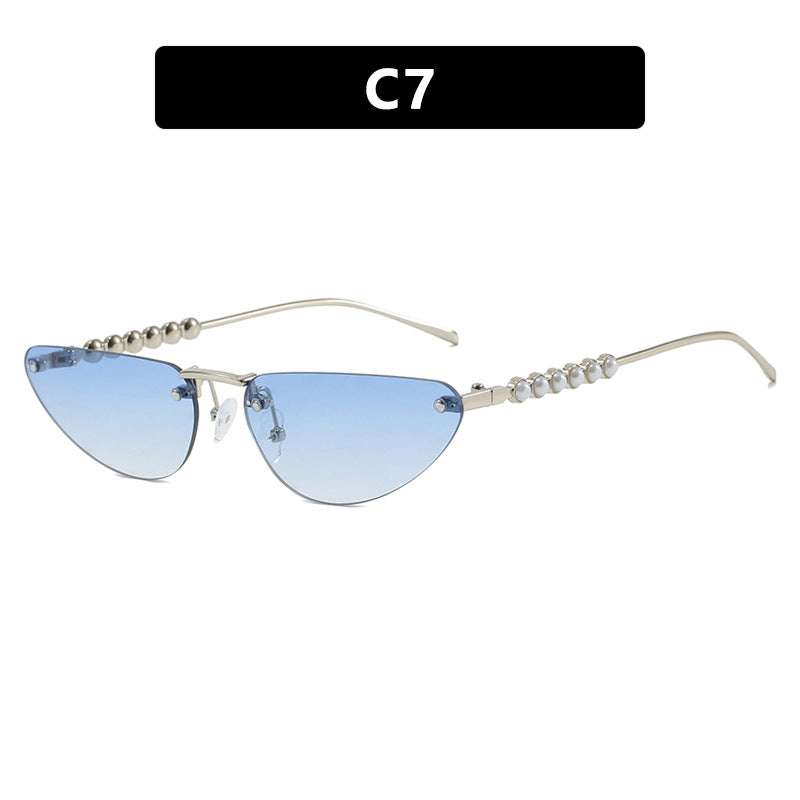 Women's Cat-Eye Sunglasses with Luxurious Details and Protective UV Filter Kalsten