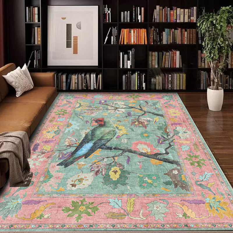 Vintage-Inspired Geometric Area Rug