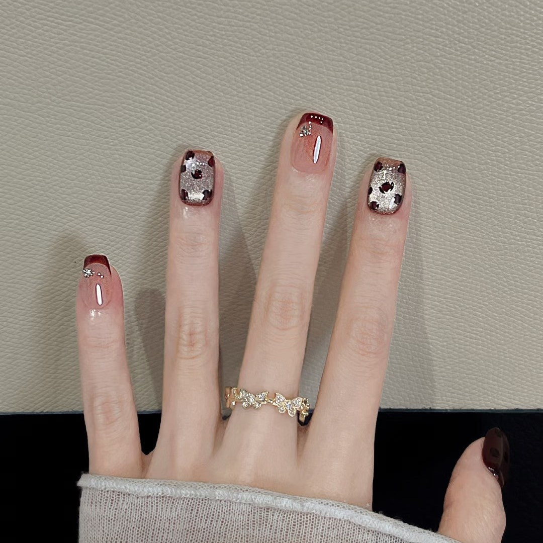 Artistic Floral Nail Art