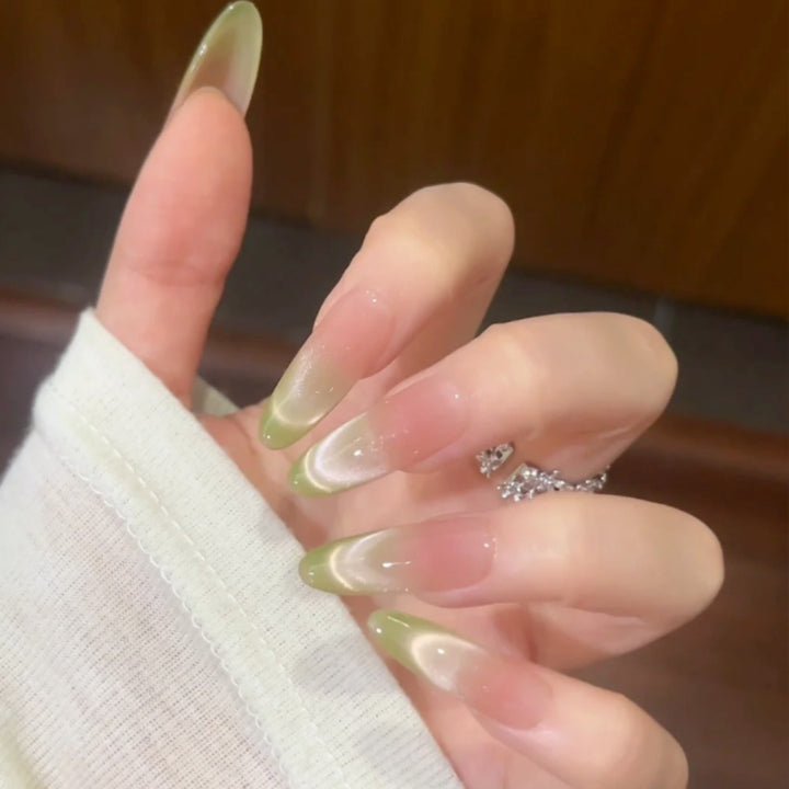 Glossy Ombre Press-On Nail Set Kalsten