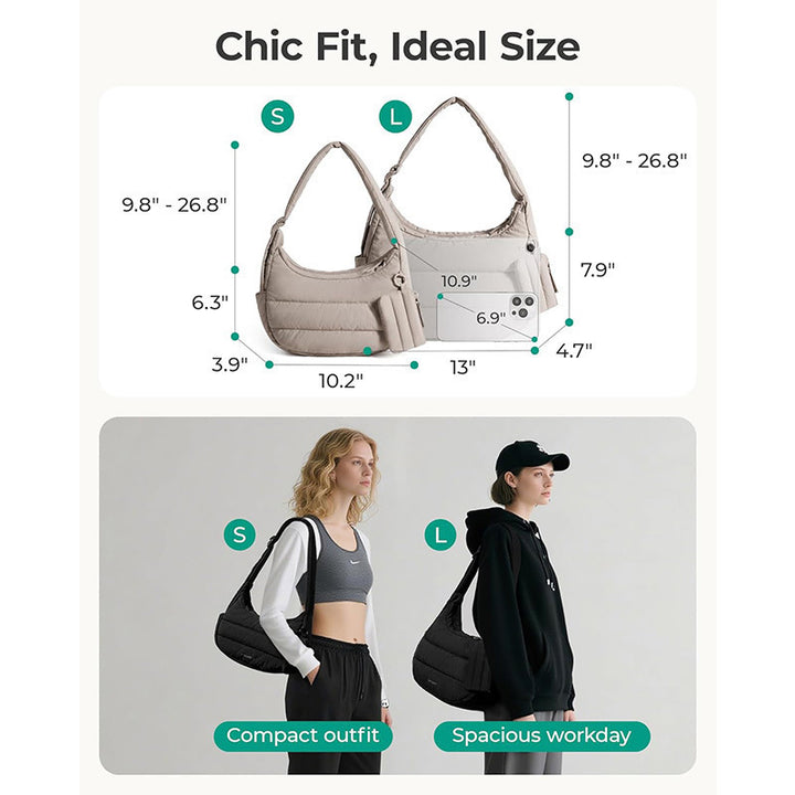 Practical shoulder bag with insulating properties and drink compartment Kalsten