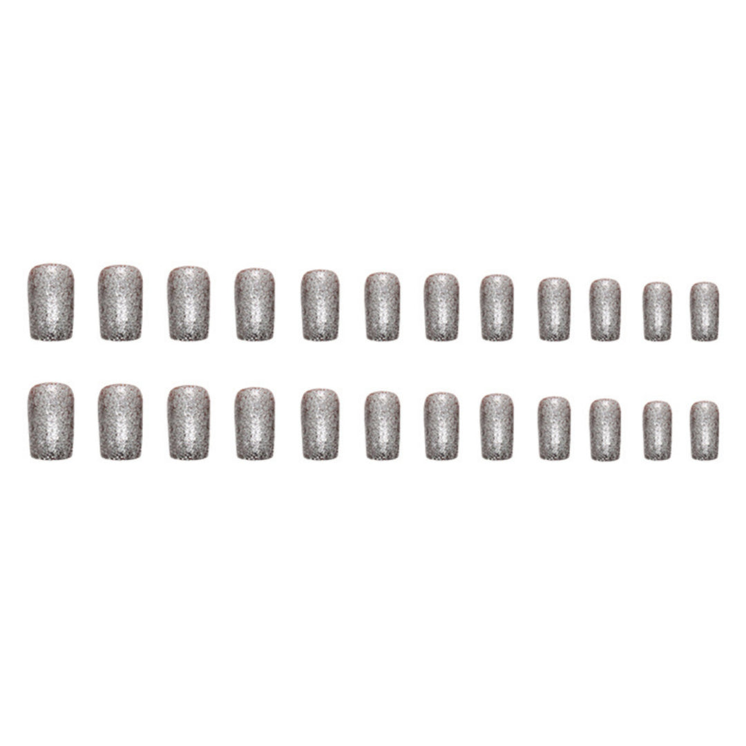Glittery Press-On Nail Extensions Kalsten