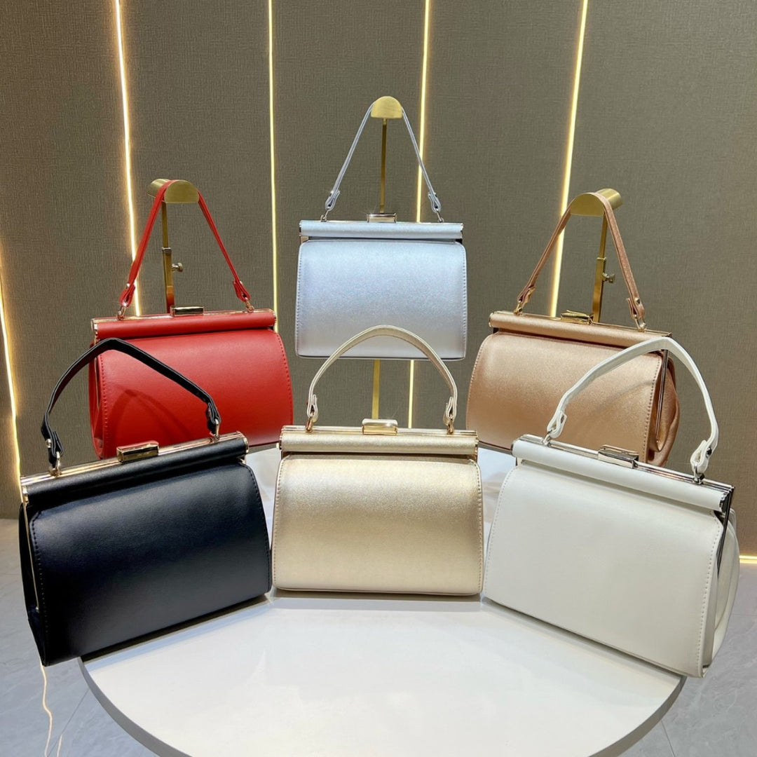Glamorous Satin Evening Handbag