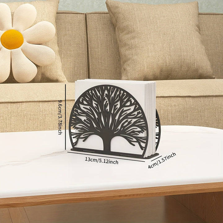 Decorative Metal Tree Bookends