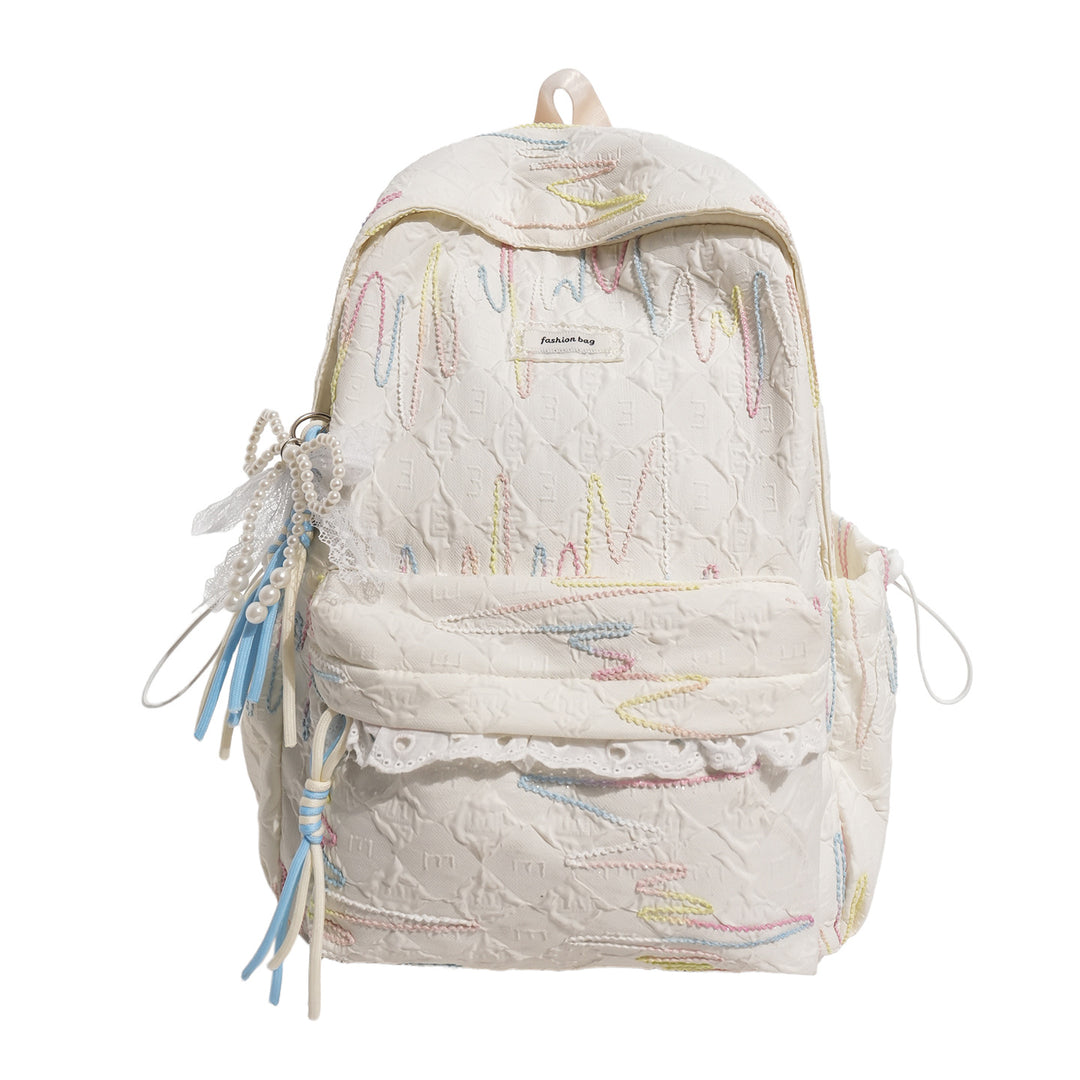Embroidered Fashion Backpack Kalsten