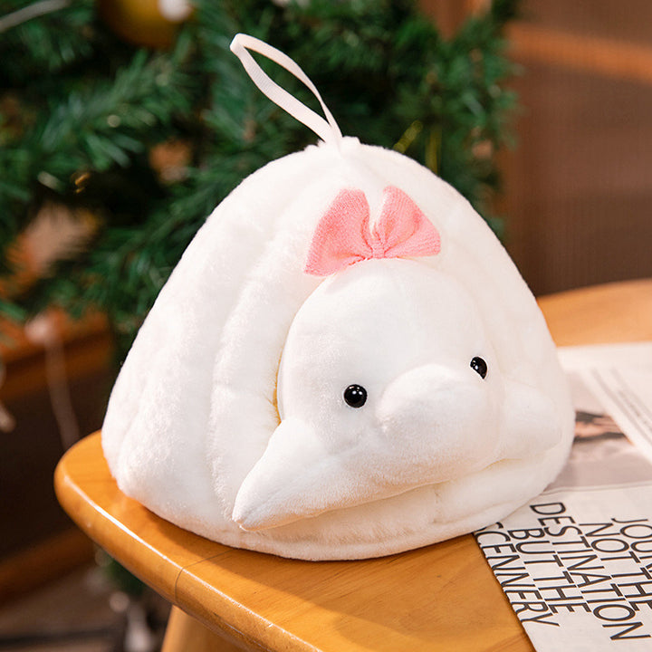 Plush Penguin Cozy Nesting Pet Cave Bed Kalsten