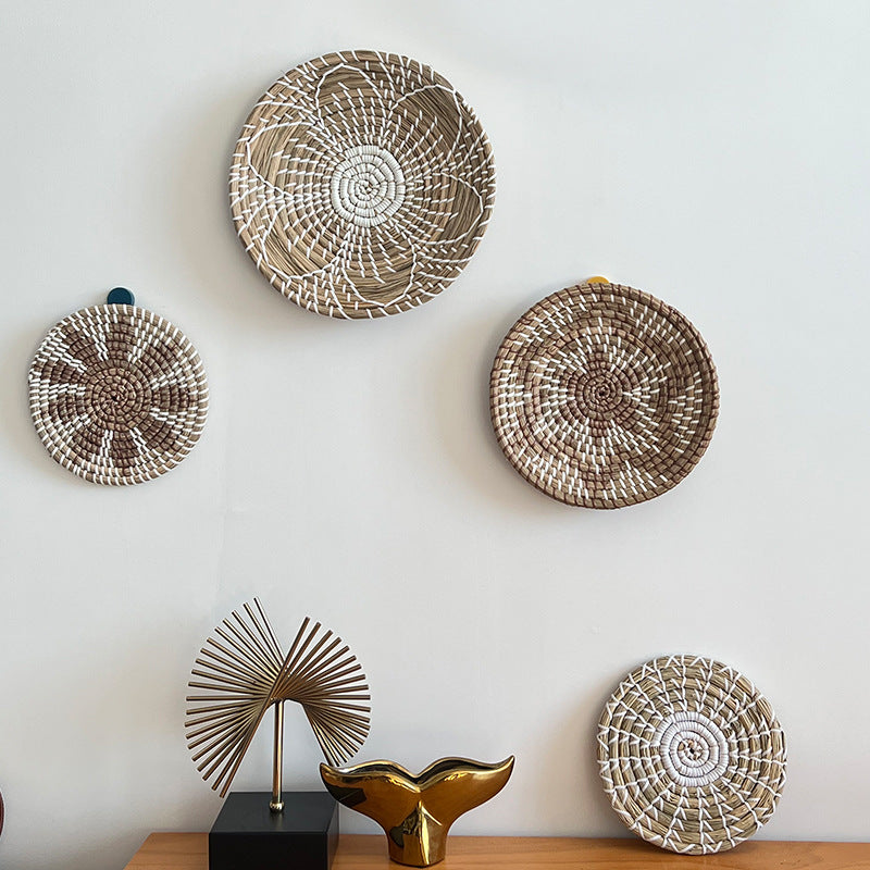 Handcrafted coaster made of natural fiber Kalsten