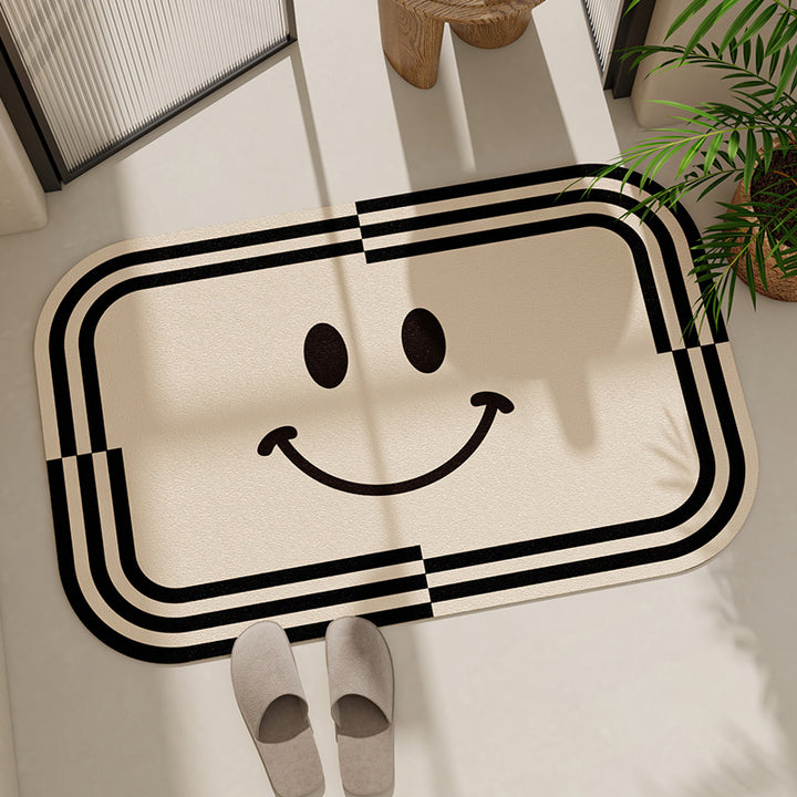 Decorative Heart-Themed Area Mat