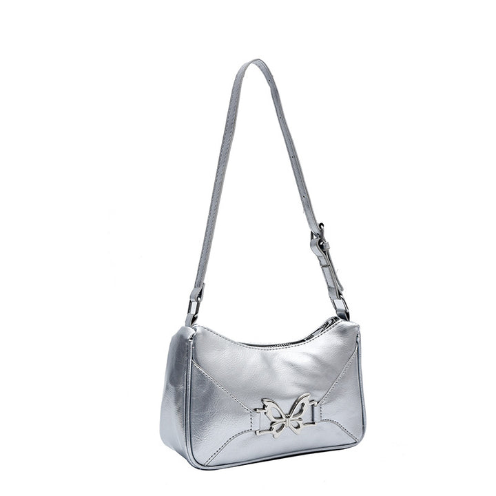 Elegant Butterfly-Embellished Handbag