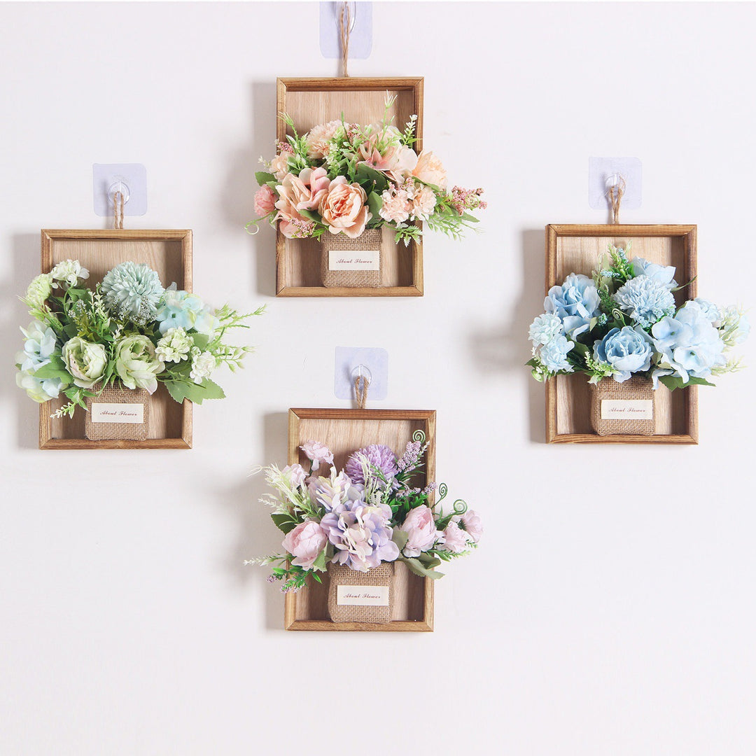 Wall-Mounted Decorative Floral Hanging Planter