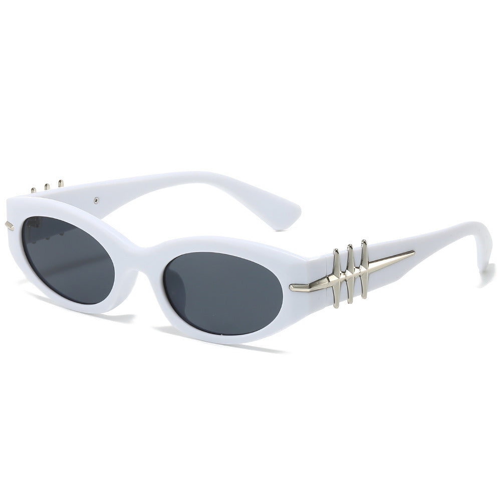 Stylish Elegant Oval Frame Sunglasses Kalsten