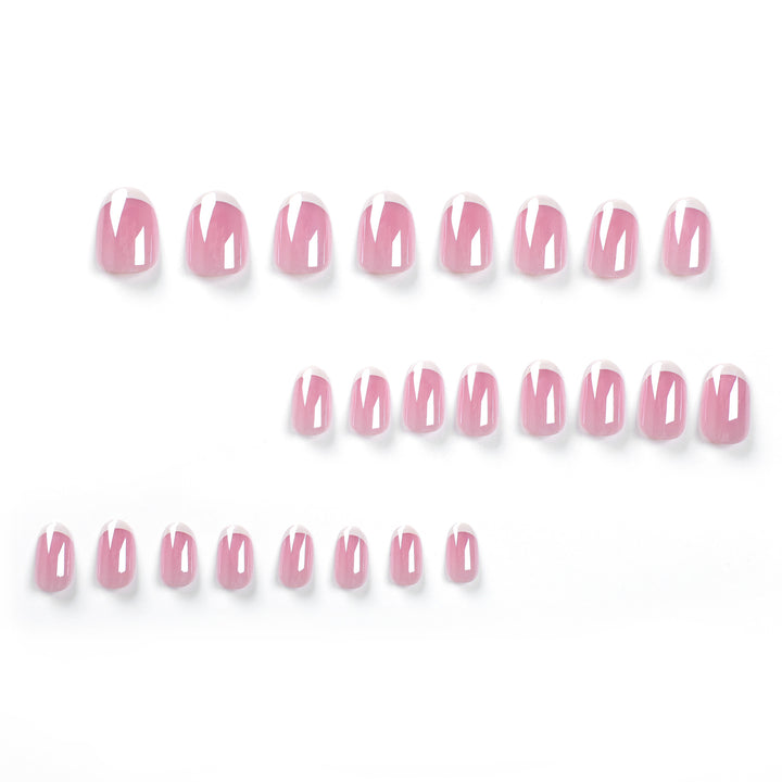 Exclusive Nail Art with Elegant French Tip Kalsten