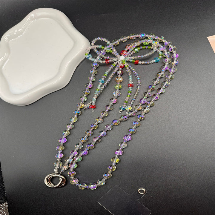 Multi-Strand Beaded Eyewear Necklace Kalsten