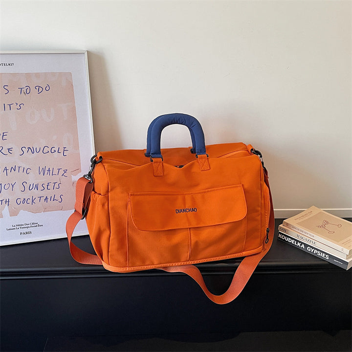 Stylish Canvas Weekender Duffle Bag Kalsten