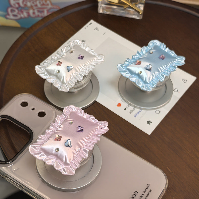 Decorative Ruffled Phone Grip Kalsten