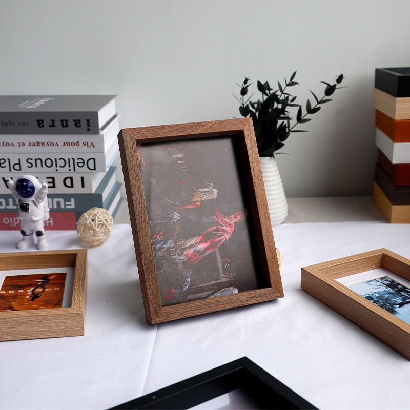 Elegant Wooden Display Frame for Home Decor