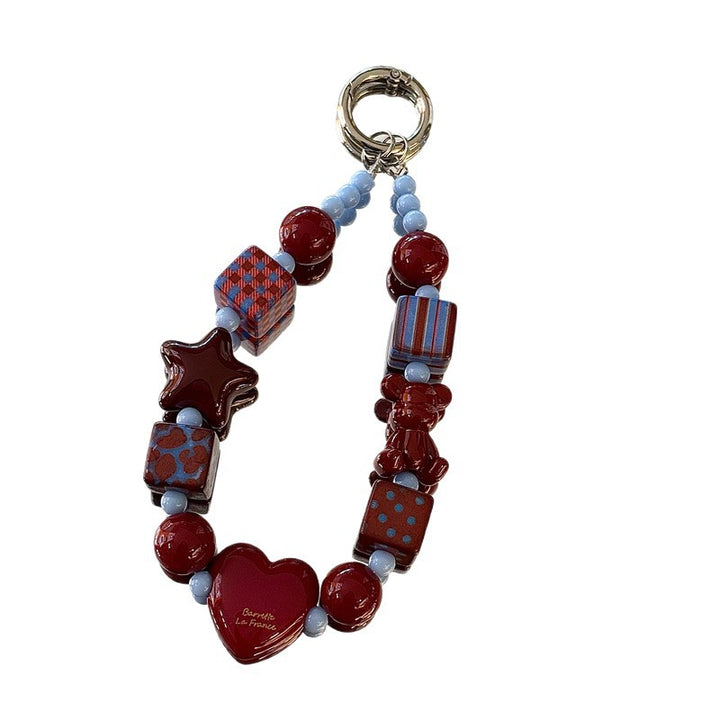 Colorful Beaded Keychain Holder Kalsten 1790134999