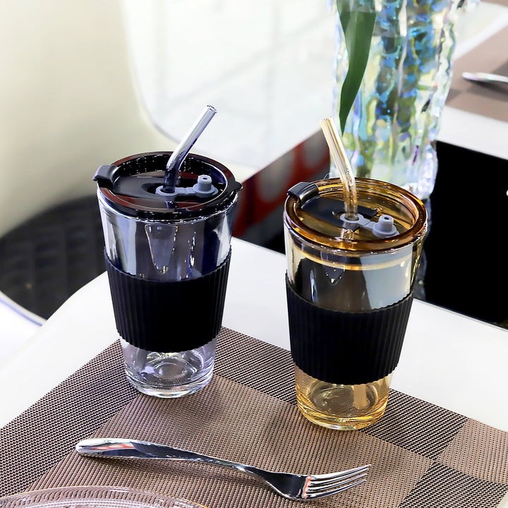 Women's multifunctional drinking cups with integrated silicone cover and hygienic lid Kalsten