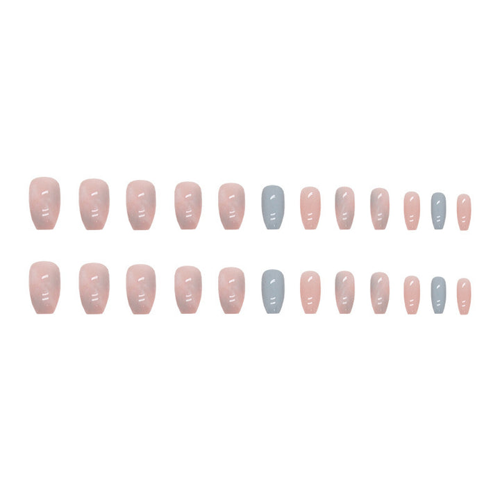 Ombre Glossy Nail Tips Kalsten