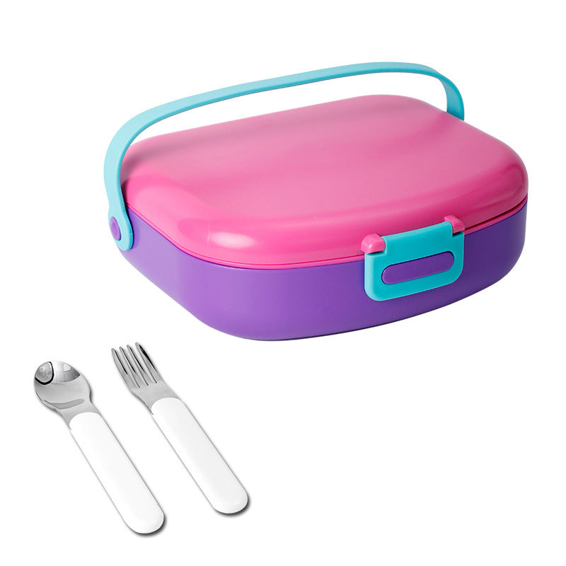 Insulated Lunch Box with Utensil Set
