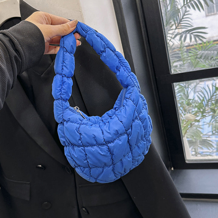 Quilted Puffer Handbag