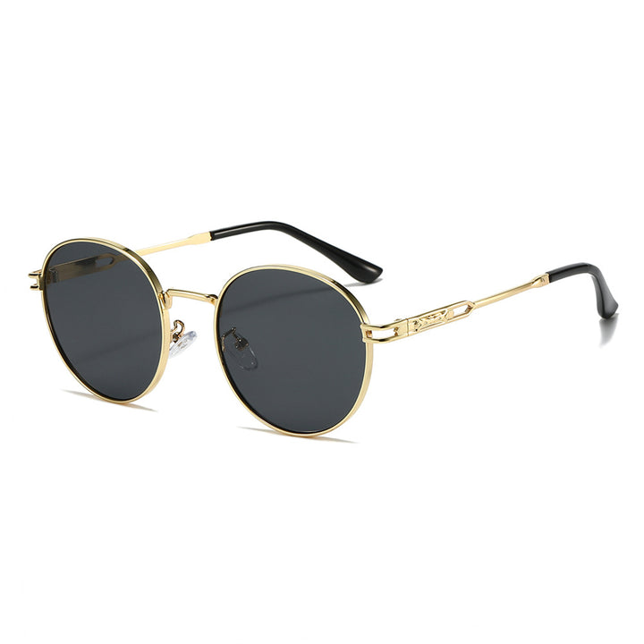 Women's Fashion Sunglasses in Minimalist Round Frame Kalsten