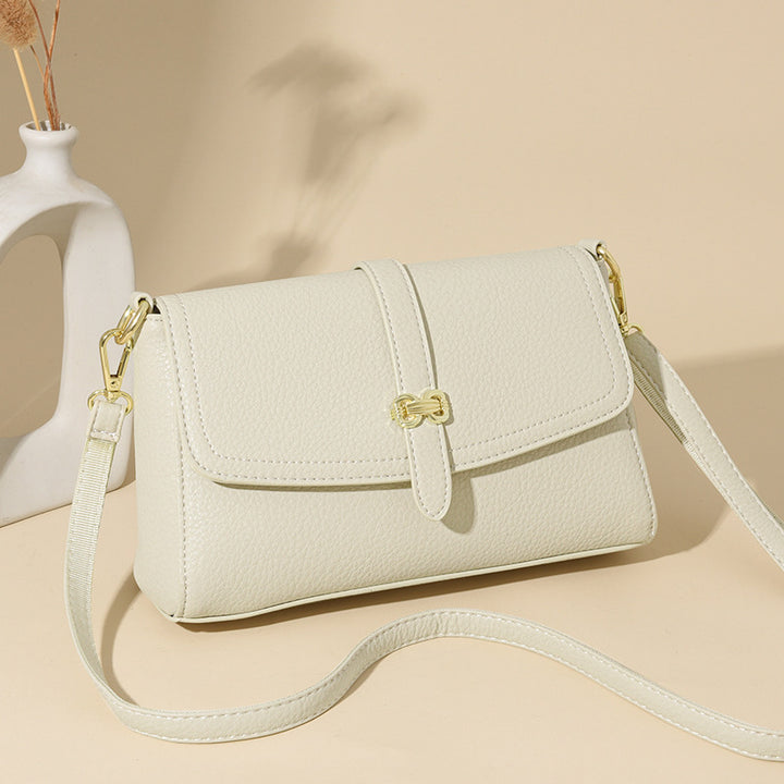 Elegant Faux Leather Crossbody Bag Kalsten
