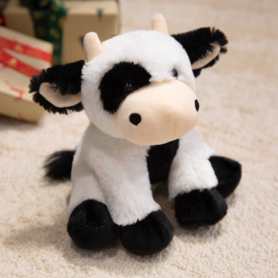 Premium Plush Lamb Comforter Stuffed Toy with Soft Faux-Fur and Embroidered Features Kalsten