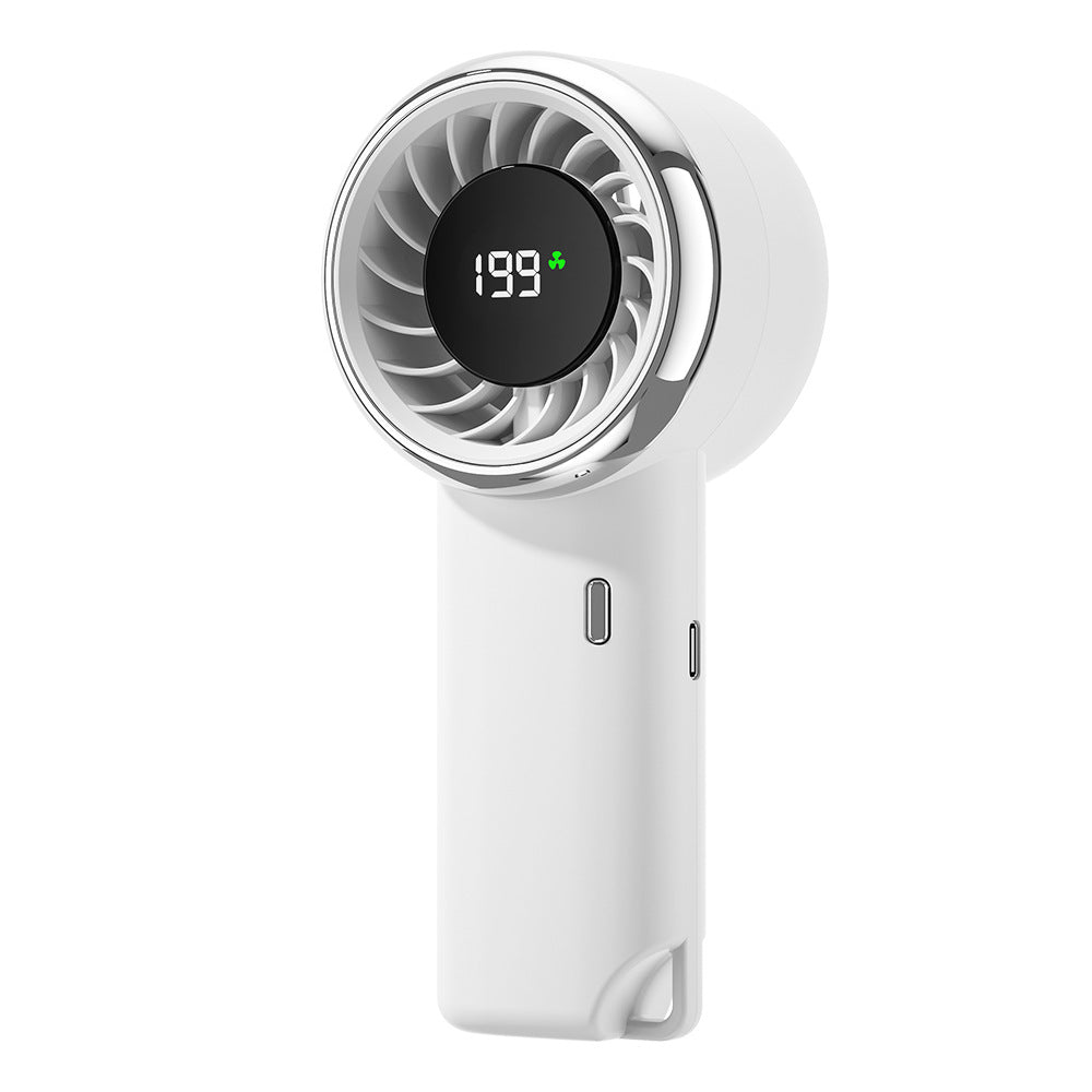 Women's Portable Hand Fan with Digital Display Kalsten