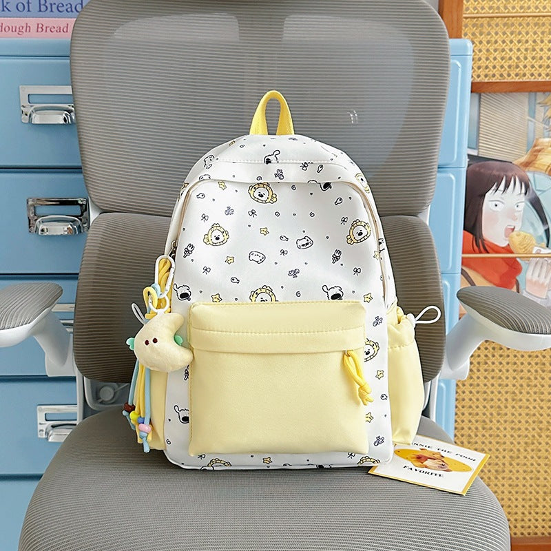 Playful Bunny Ears Printed Backpack Kalsten
