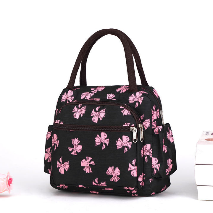 Cat Pattern Insulated Lunch Tote Kalsten