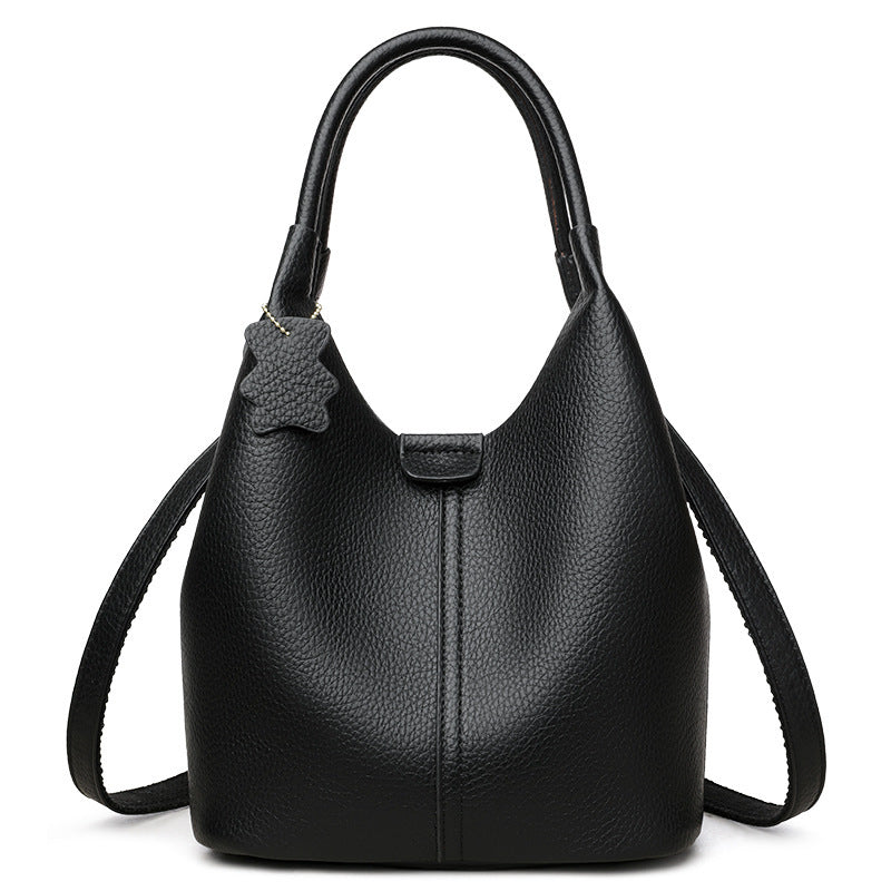 Chic Structured Leather Tote Bag