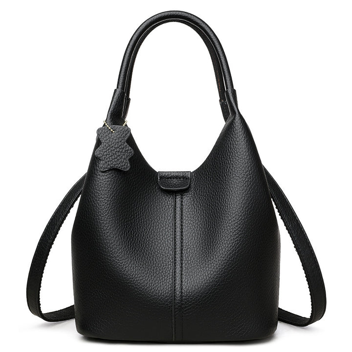 Chic Structured Leather Tote Bag