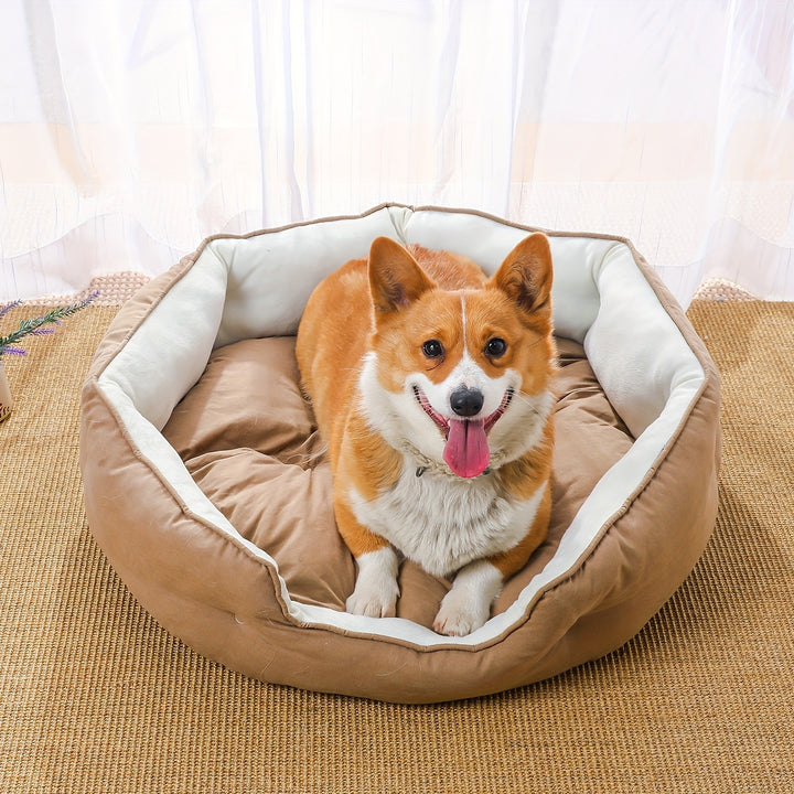 Cozy Round Dog Bed