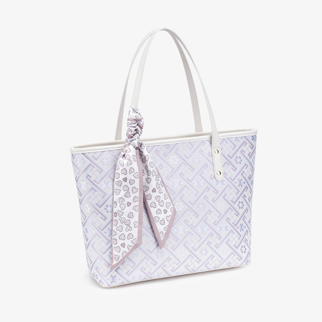 Elegant Patterned Tote Bag