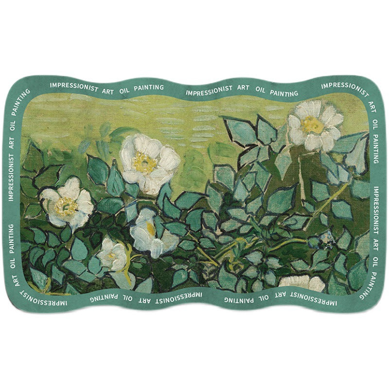 Artistic Impressionist Art Bath Mat