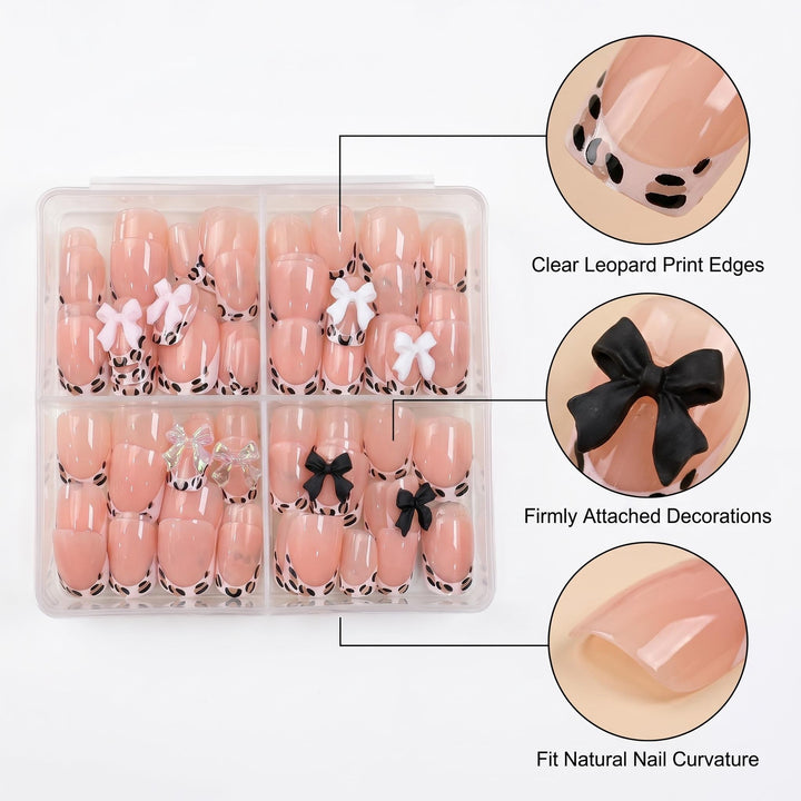 Floral Art Press-On Nail Tips Set