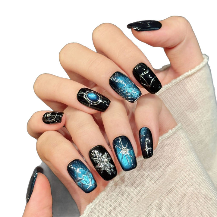 Celestial Themed Press-On Nails
