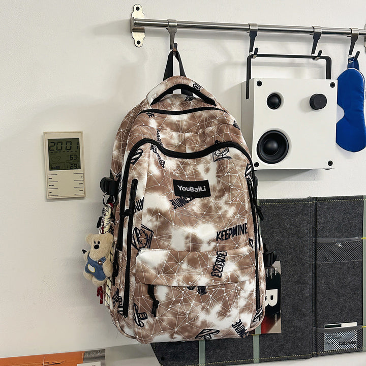 Trendy Patterned Backpack Kalsten