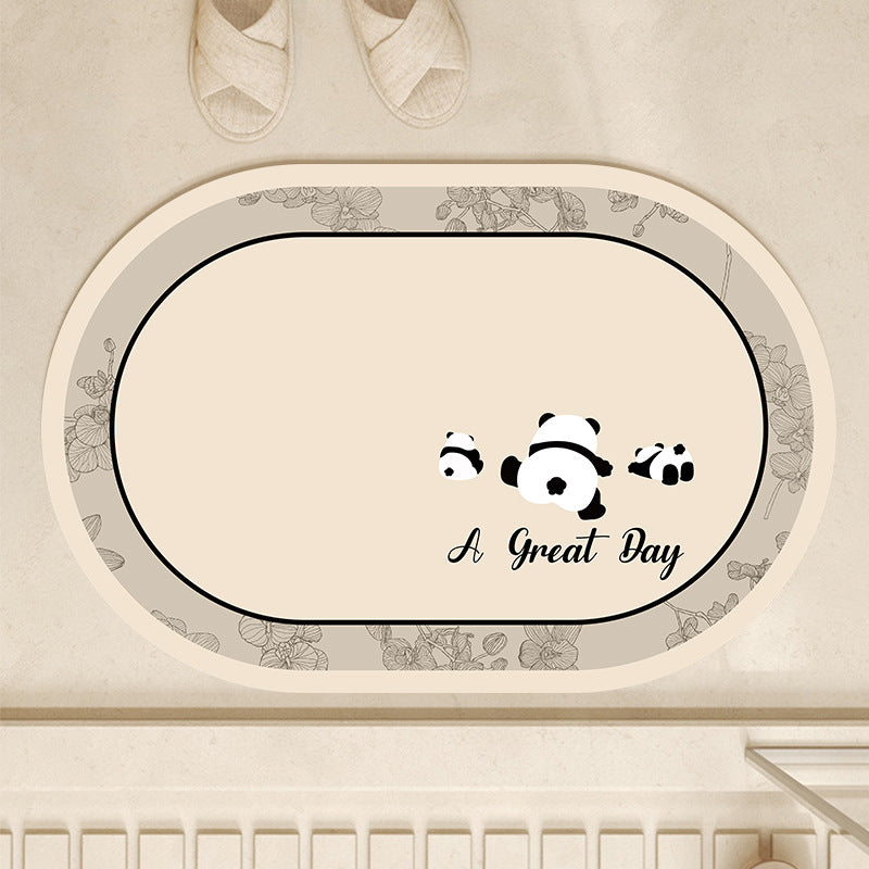 Playful Pet-Themed Welcome Mat