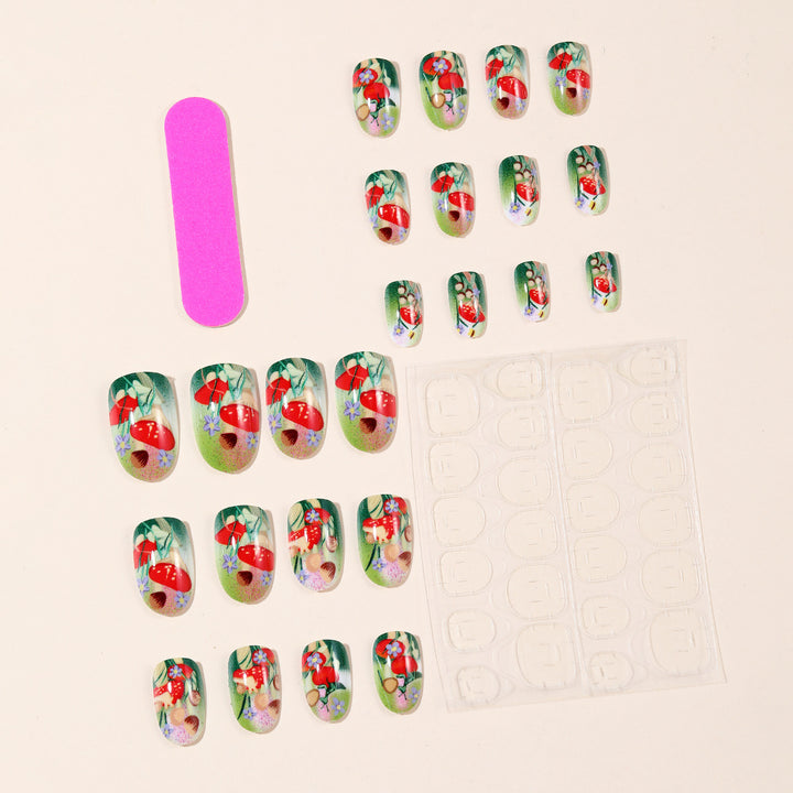 Floral Garden 3D Nail Art Extensions Kalsten