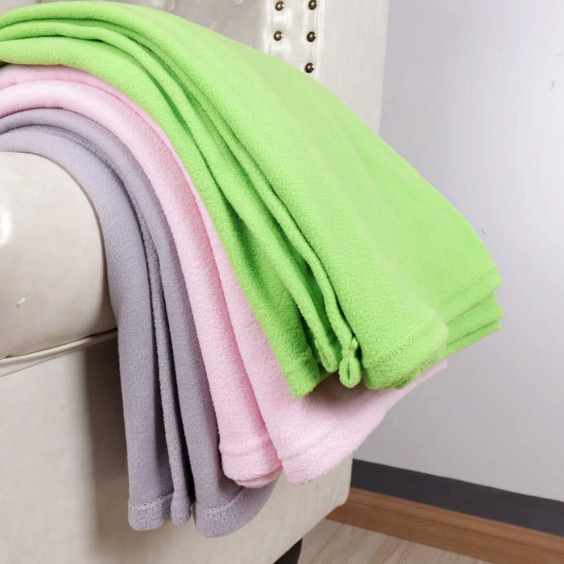 Ladies luxurious and cuddly living room blanket Kalsten